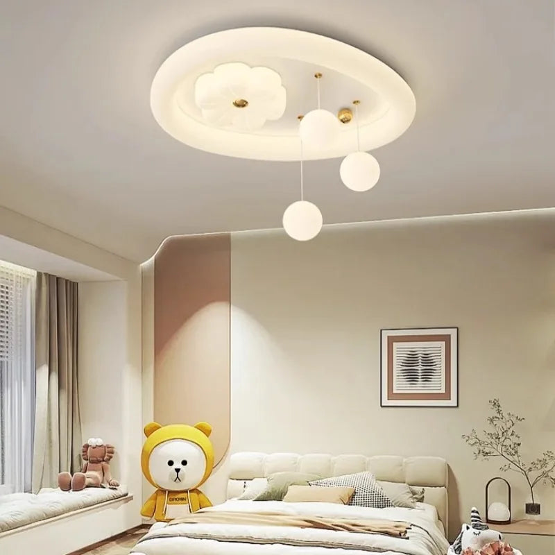 plafonnier romantique à bulles pour chambre d'enfant moderne - vue 3 sur 10