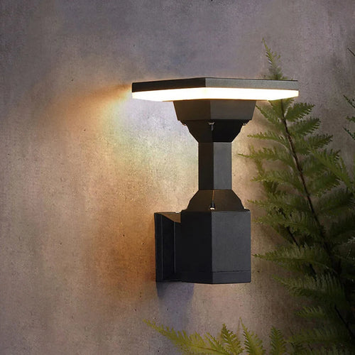 applique murale extérieure lampe de jardin étanche pour espaces résidentiels - vue 2 sur 8
