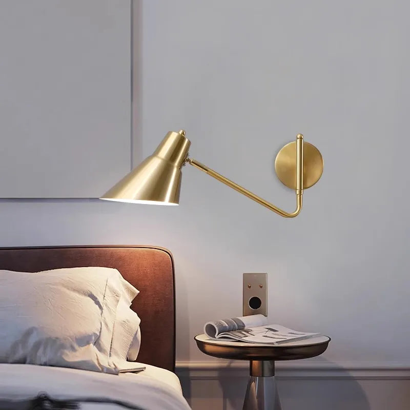 applique murale à LED design pivotant pour intérieur moderne - vue 3 sur 11