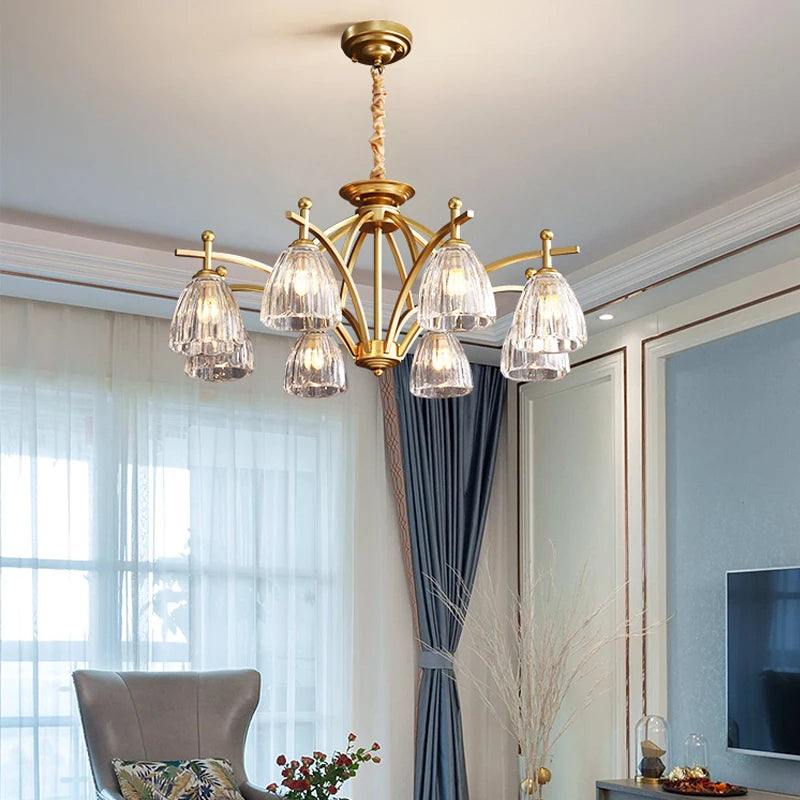lustre design de luxe nordique vintage suspension loft