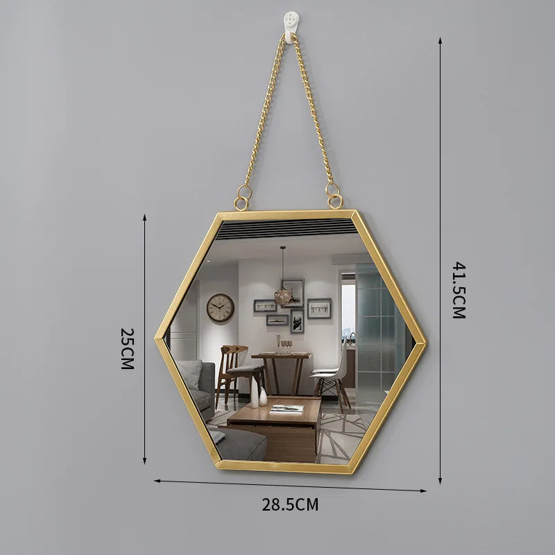 miroir mural rond créatif pour décoration intérieure et maquillage - vue 11 sur 13