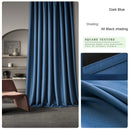 Rideau occultant plissé style classique isolation thermique salon