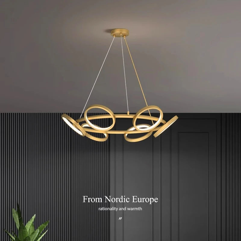 Lustre moderne pour salle à manger pour plafond du salon éclairage intérieur