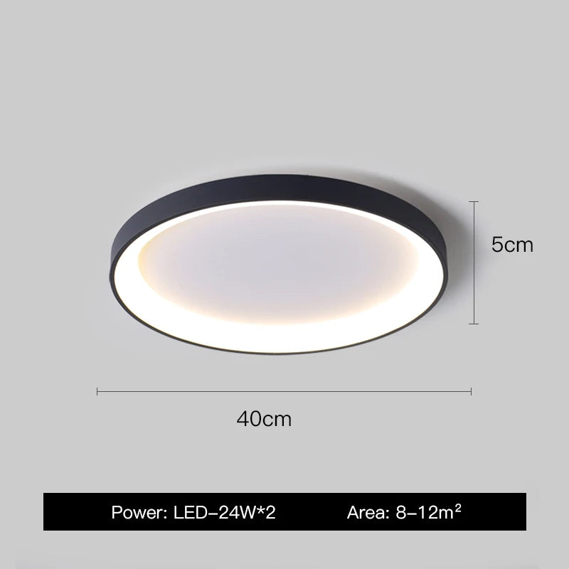 lustre led minimaliste moderne pour intérieur tendance 2023 - vue 12 sur 12