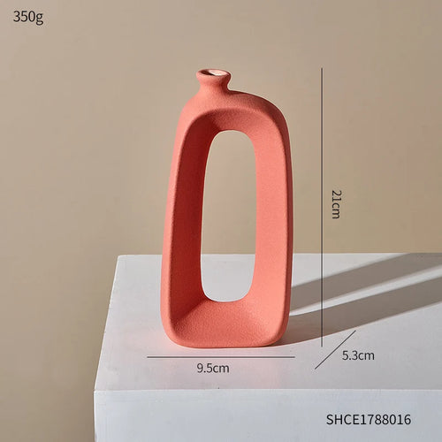 vase moderne en céramique pour décoration intérieure et extérieure