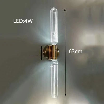 suspension tubes lumineux en verre transparent design nordique réglable - vue 20 sur 20
