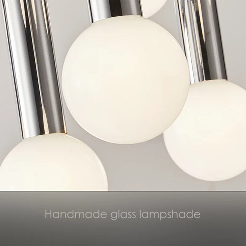lustre de style bauhaus rétro pour intérieur élégant - vue 5 sur 7