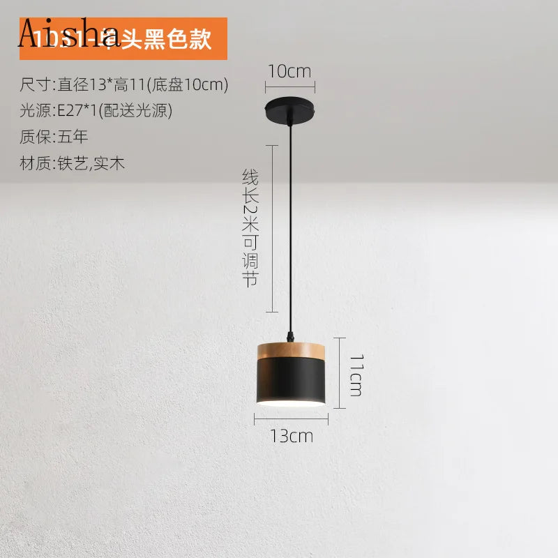 suspension nordique design pour éclairage intérieur moderne - vue 6 sur 9