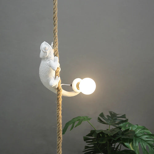 suspension en résine caméléon pour décoration artistique intérieure - vue 9 sur 10