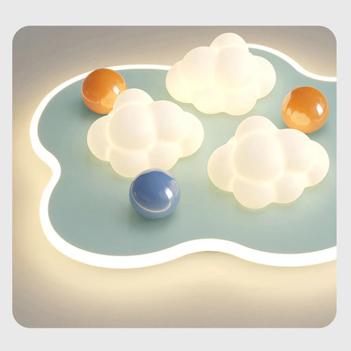 plafonnier moderne pour chambre d'enfant ciel nuage créatif et chaleureux - vue 7 sur 10