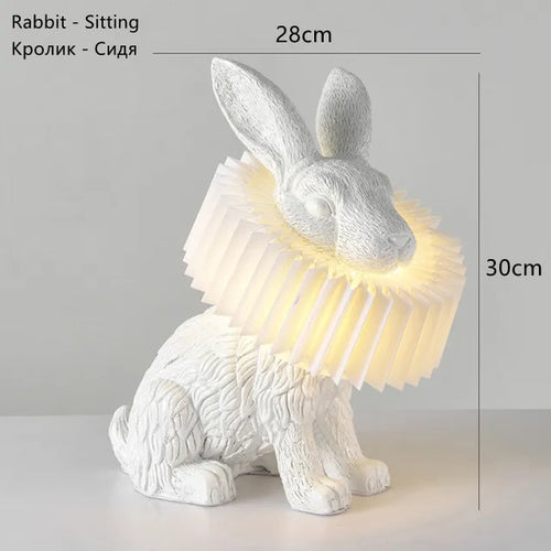 lampe de table lapin adorable pour décoration enfant - vue 14 sur 15
