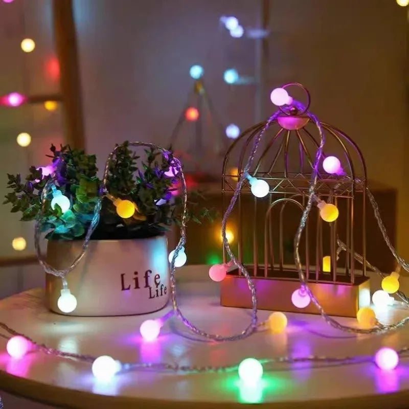 guirlande lumineuse à led pour fêtes et décorations diverses - vue 6 sur 9