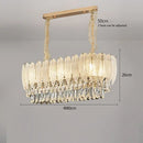 plafonnier cristal design moderne pour décoration intérieure élégante