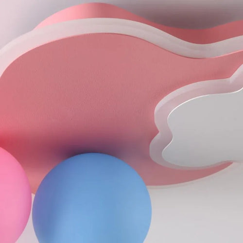 plafonnier nuage pour décoration enfant et espace intérieur - vue 7 sur 12