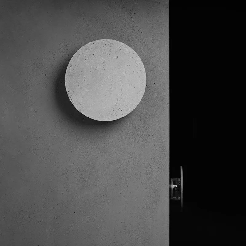 applique murale industrielle en ciment design nordique pour décoration intérieure - vue 2 sur 6