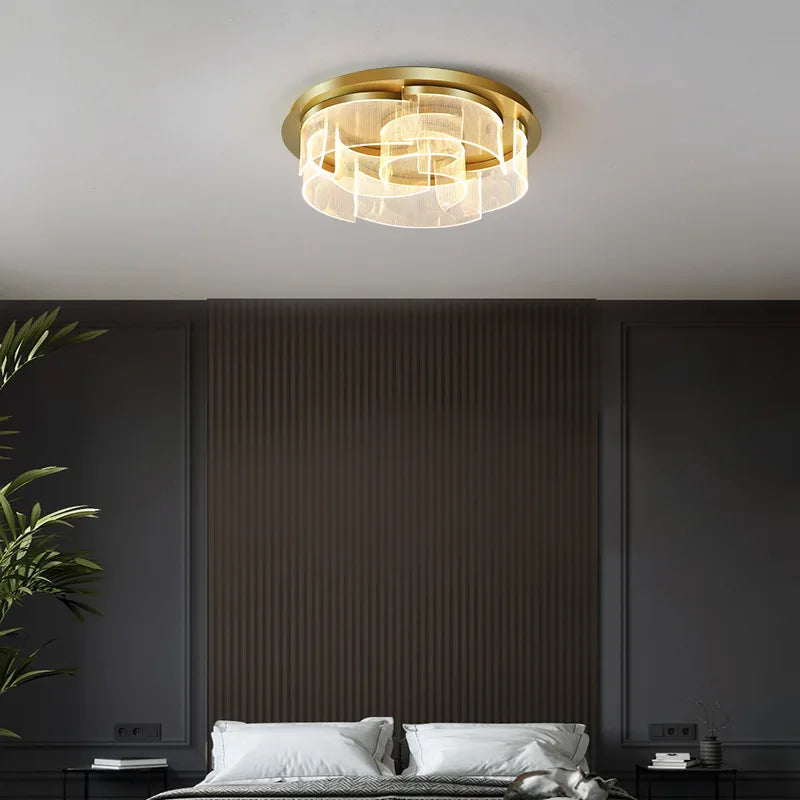 lampes décoratives nordiques acrylique led atmosphère chaude