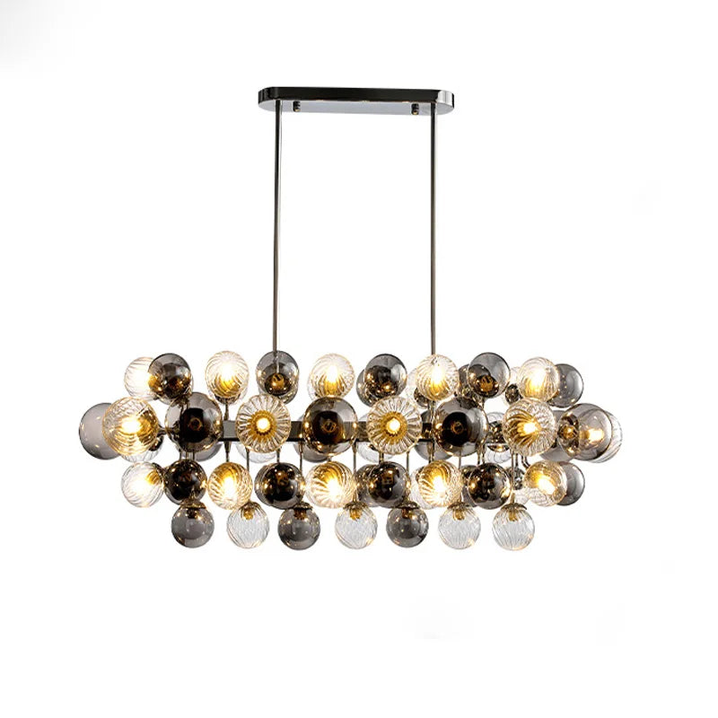 2024 Modern Originality LED Chandelier For Dining Room Living Room Bar Kitchen Magic Bean Molecular Lamp - vue 6 sur 7