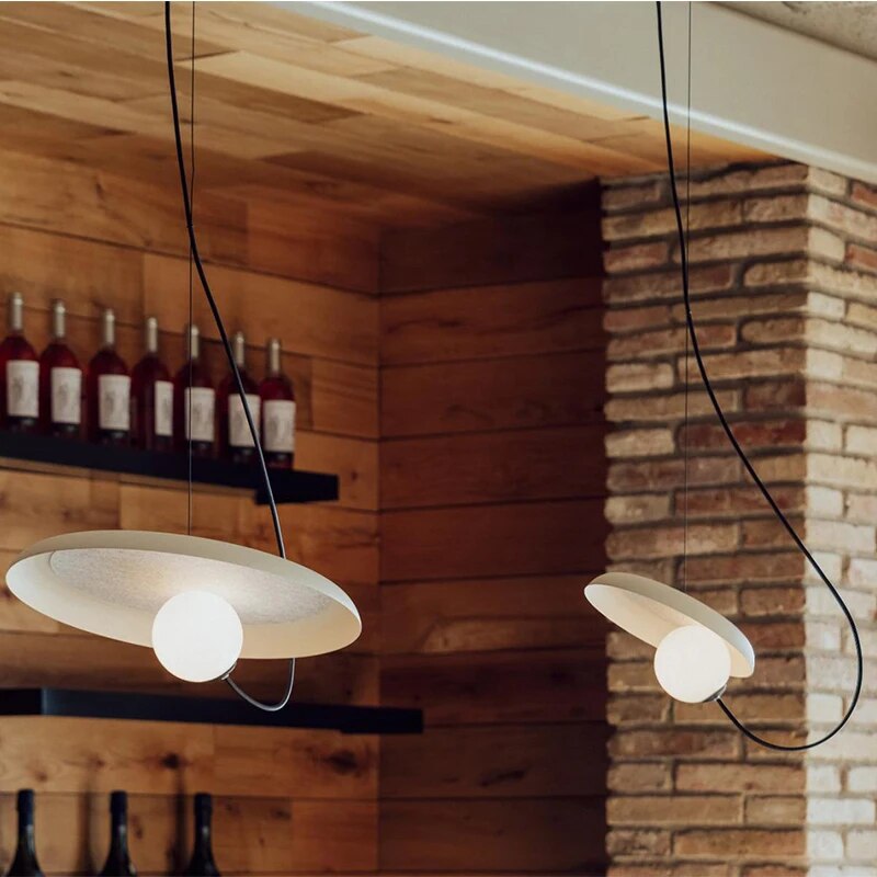 Suspension minimaliste créative restaurant art bar