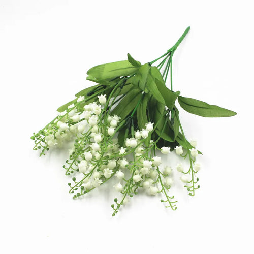 fleurs artificielles muguet bouquet de mariage décoration de fête - vue 13 sur 12
