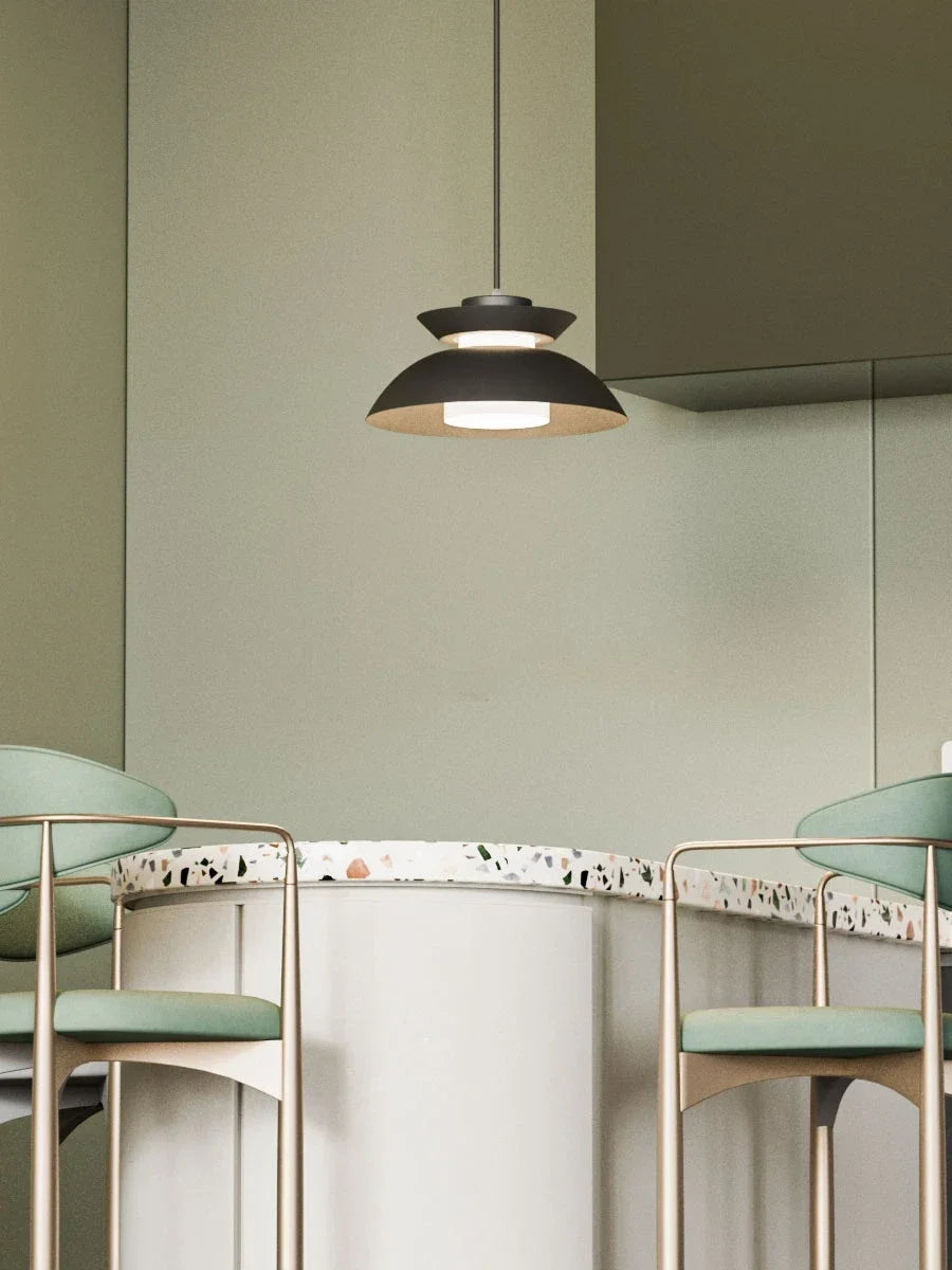 suspension moderne design danois wabi-sabi pour espaces contemporains - vue 5 sur 11