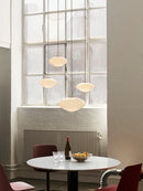 lustre en verre pour restaurant et hôtel décor antique