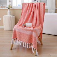 serviette de plage turque coton motifs ethniques polyvalente
