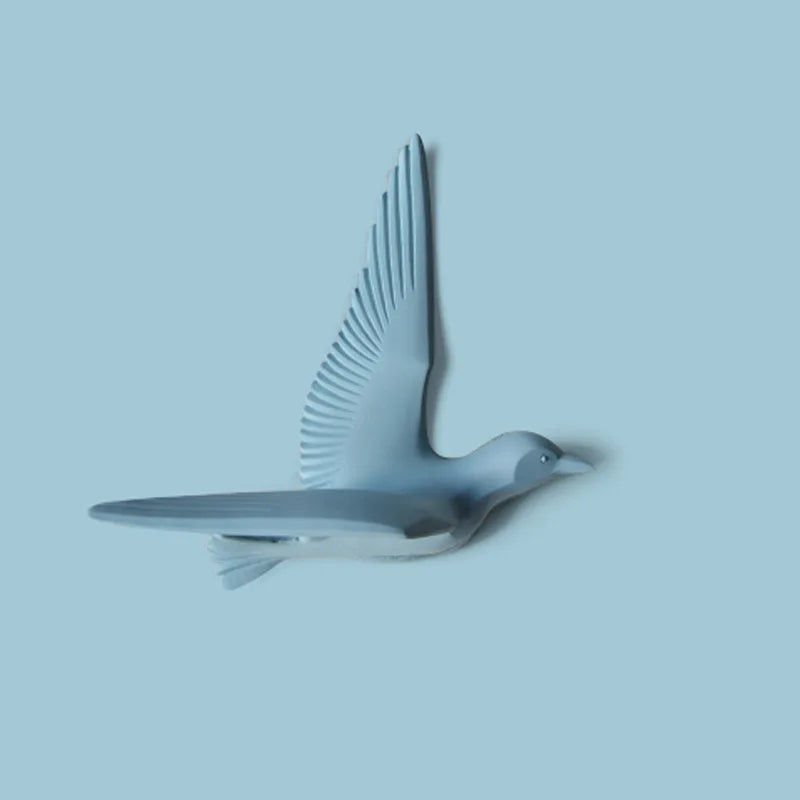 décoration murale créative mouette oiseau pour intérieur - vue 9 sur 36