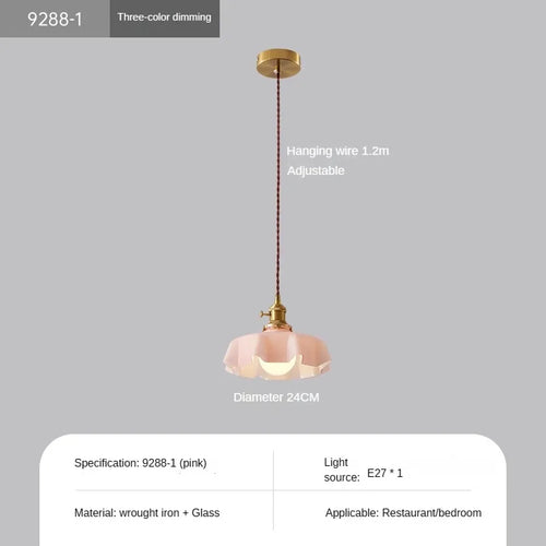 Suspension en verre fleuri pour décoration créative - vue 10 sur 9