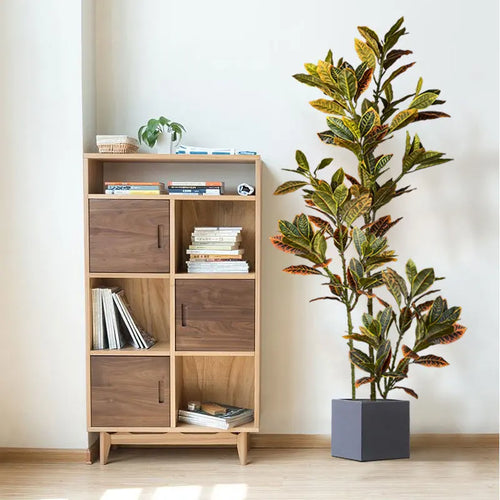 grand arbre artificiel tropical en caoutchouc pour décoration intérieur extérieur - vue 2 sur 7