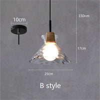 suspension LED design nordique moderne luminaire décoratif d'intérieur