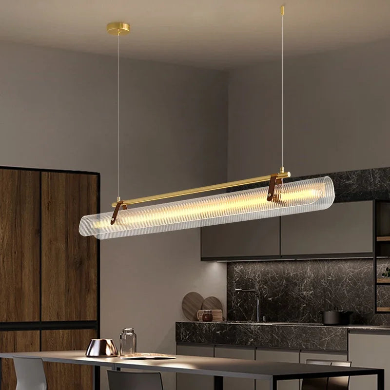 Lustre LED minimaliste nordique pour table à manger salon cuisine maison déco éclairage