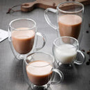 Mug verre double paroi isolant style moderne