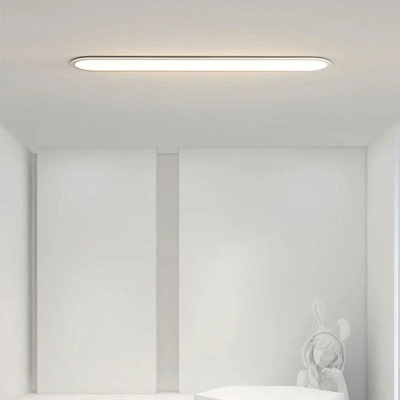 plafonnier led ultra fin moderne pour intérieur élégant et contemporain - vue 4 sur 15