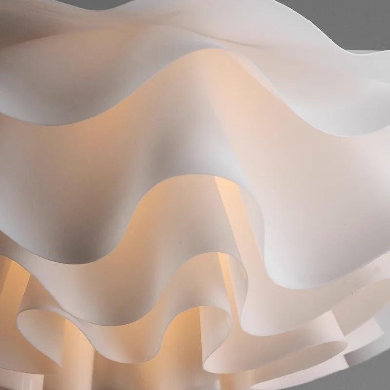 lustre nordique à fleurs pour éclairage intérieur décoratif - vue 5 sur 8