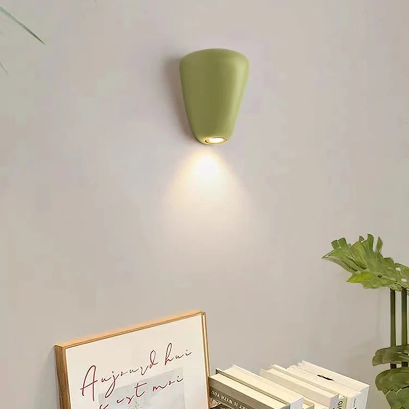 applique murale en résine mini éclairage d'ambiance 3000k pour restaurant - vue 3 sur 9