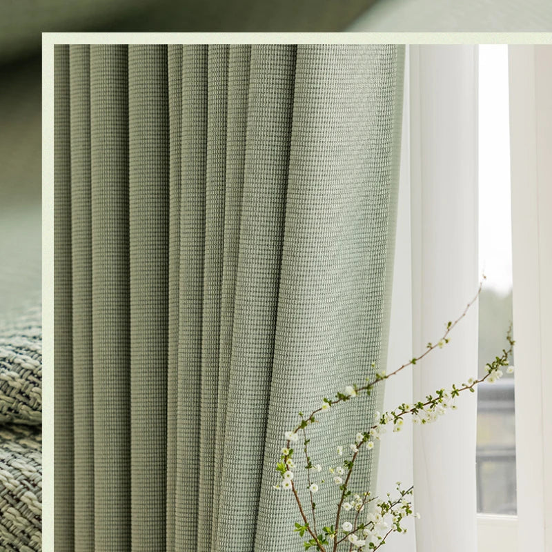 Rideau occultant moderne minimaliste pour salon et chambre