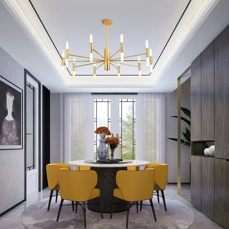 suspension moderne en acrylique pour décoration intérieure élégante - vue 6 sur 18