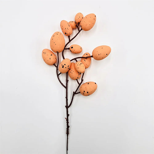 décoration de pâques en mousse œufs et plante artificielle pour la maison - vue 13 sur 19