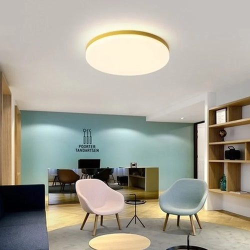 plafonnier led rond multicolore à intensité variable pour intérieur - vue 5 sur 5