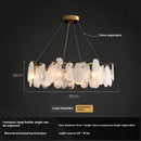 suspension en verre fait main pour un intérieur luxueux