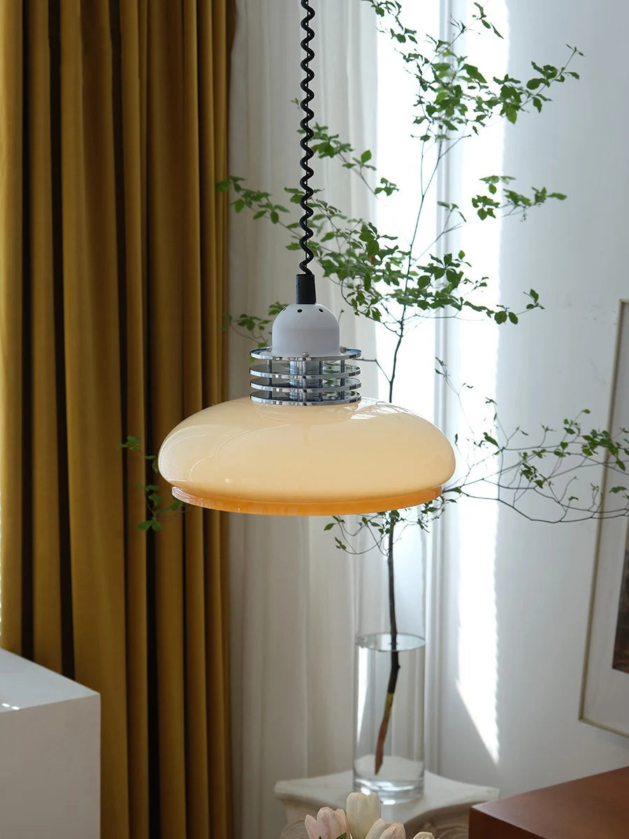 suspension médiévale nordique rétro style Bauhaus pour restaurant et bar - vue 3 sur 7