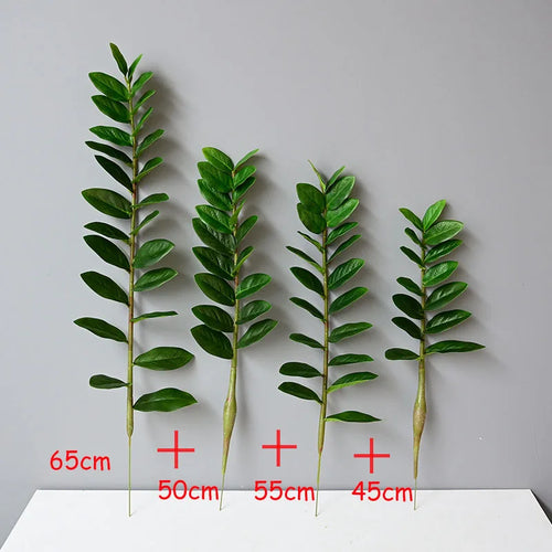 grandes branches artificielles de ficus pour décoration tropicale - vue 6 sur 15