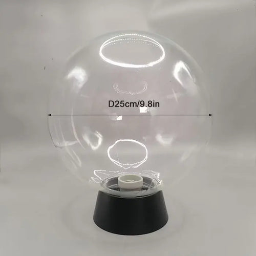 lampadaire extérieur globe noir pour éclairage de jardin et terrasse - vue 12 sur 15