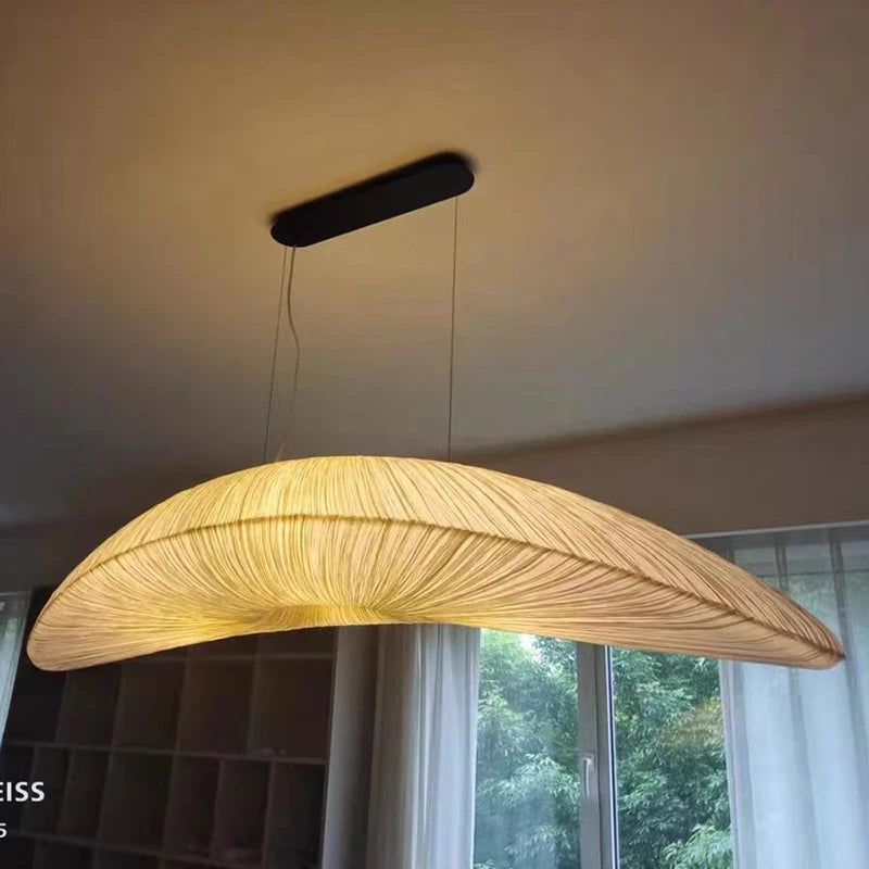 Lustre en tissu marin de luxe style voilier - vue 3 sur 14