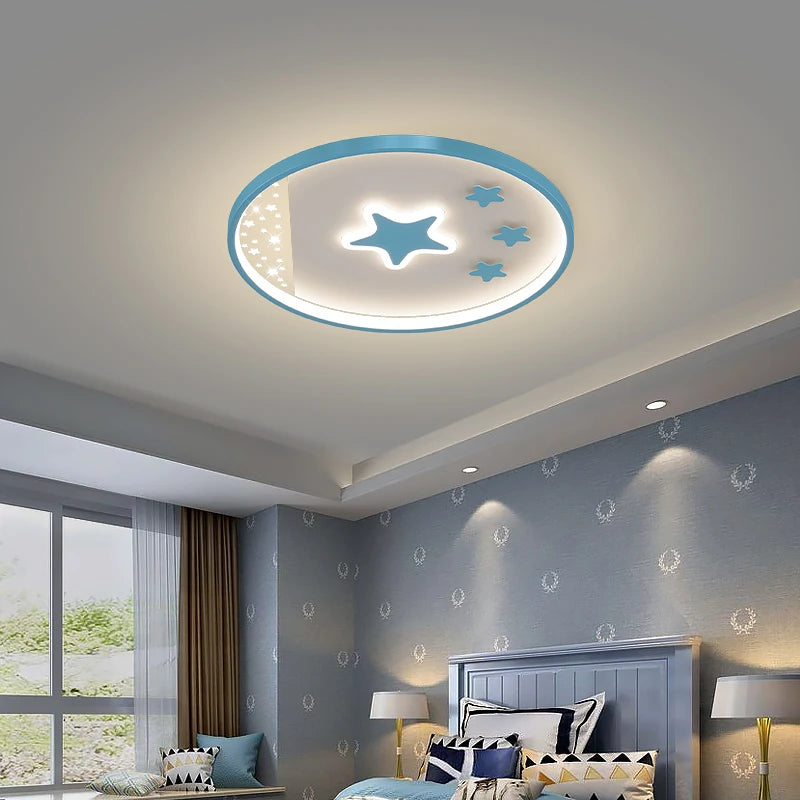 lustre nordique lumineux pour enfants style dessin animé - vue 7 sur 18