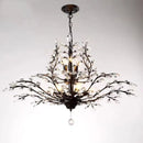 lustre en cristal rétro pour magasin créatif et original