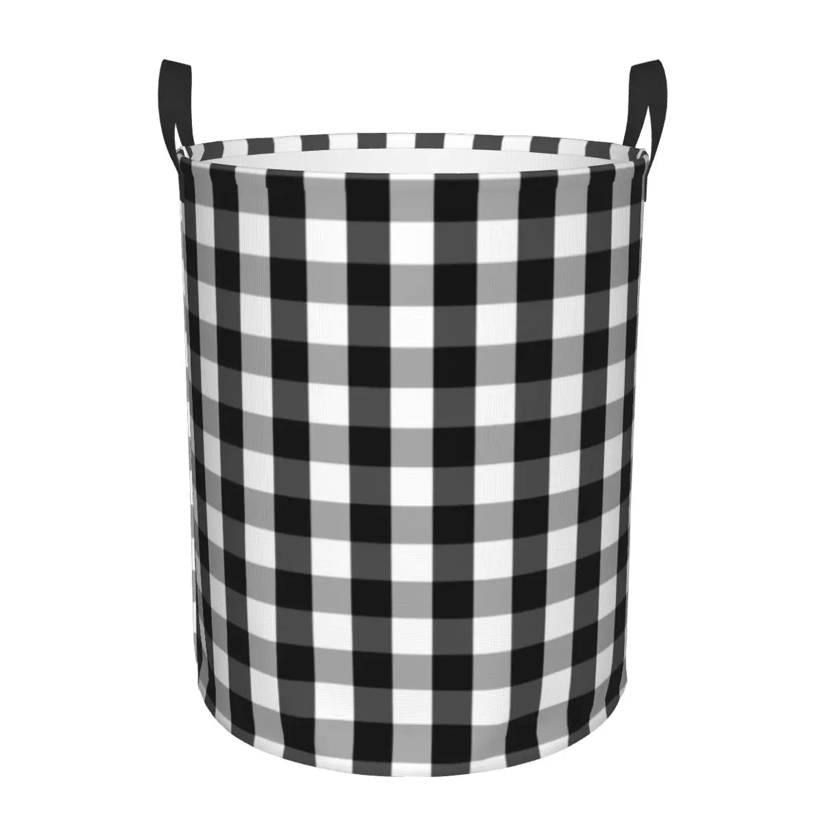 panier à linge pliable personnalisé à damier géométrique pour enfant - vue 28 sur 30