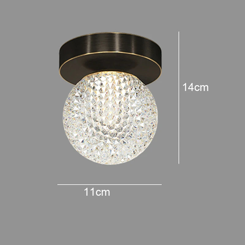 plafonnier led nordique pour décoration intérieure de maison - vue 14 sur 16