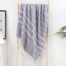 serviette de plage extra large coton sechage rapide