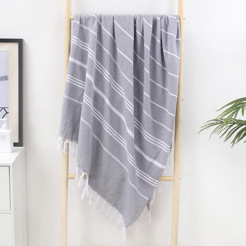 Serviette de plage large sans sable séchage rapide - vue 6 sur 7